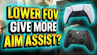 Get MORE Aim Assist By Using LOWER FOV? | Best Field of View Settings MW II and Warzone