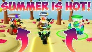  Summer Update In Clicker Simulator Is Hot!  Roblox