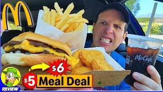 McDonald's® $5 Meal Deal Review  California RIP-OFF?!  Peep THIS Out! ️‍️