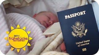 Russen bringen Kinder in USA zur Welt: Baby Tourismus steigt enorm an | SAT.1 Frühstücksfernsehen