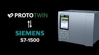 Connect to Siemens SIMATIC S7-1500 Series PLC | Virtual Commissioning