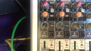 Behringer XENYX QX1622USB - explanation of possible fault