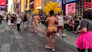 New York City  Times Square Friday Walking Tour  June 2024