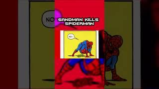 Sandman Makes Spiderman's Stomach Explode