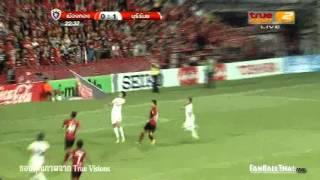 SCG MTU 1-2 Buriram UTD [Full Highlight] TPL 17-04-2013