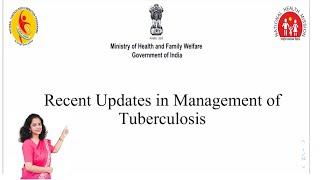 Recent updates in management of Tuberculosis #tuberculosis #TB #NTEP #RNTCP #dots