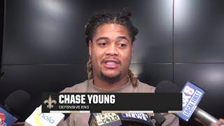 Chase Young on Rehab, DLine Room | Saints Minicamp 6/11/2024
