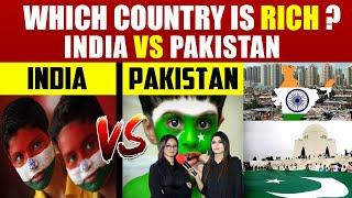 Which Country is Rich ? INDIA vs PAKISTAN - Pakistani Public Reaction | Catalyst Entertainment