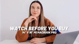 NEW 14" vs 16" M1 MacBook Pro (2021) - which MacBook should you buy?