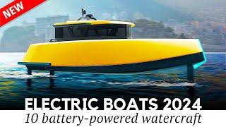 New Electric Boats of 2024: Innovative Watercraft for Transportation & Recreation