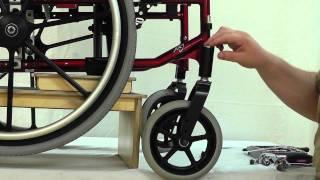 Adjusting a Wheelchair with Caster Flutter