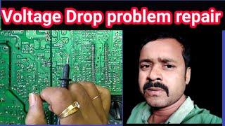 How to solve Voltage Drop problem in CRT PCB.