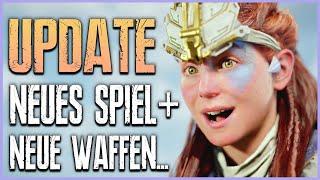 Neues Spiel Plus in HORIZON FORBIDDEN WEST durch PATCH 1.14 und 1.15 Ultraschwer Neue Waffen Update