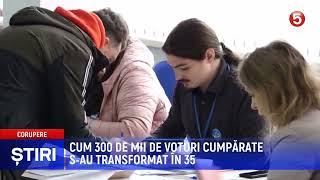 Cum 300 de mii de voturi cumpărate s au transformat în 35