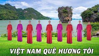 Việt Nam Quê hương tôi valse - Khiêu vũ Mai Lương - Học nhảy dân vũ