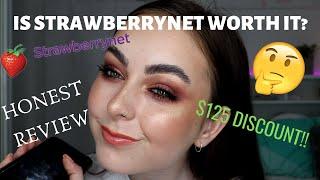 IS STRAWBERRY NET WORTH YOUR MONEY?! | Honest Review | Soft Glam Makeup | Makeup By Chels