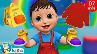 Put On Your Shoes + More | Nursery Rhymes & Kids Songs | IshKids