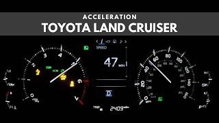 Toyota Land Cruiser V8 | ACCELERATION