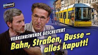Bahn zu spät, Bus kaputt, kein Radweg | Heinrich Strößenreuther bei Stimmt! Der Nachrichten-Talk