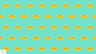 Animated King Emoji | Crown | Animation Background | Relaxing | Screensaver | No Sound