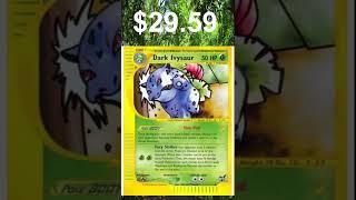 Top 10 Most Expensive Ivysaur Cards! #cool #fyp #pokemon #tcg #love #shorts #five #ten #top10 #top5