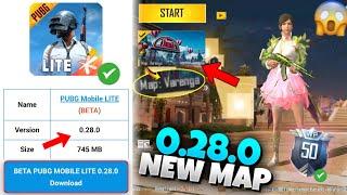 PUBG MOBILE LITE 0.28.0 UPDATE NEW MAP  | 745 MB BETA UPDATE | ALL PROBLEM FIX  AND NEW FEATURES |