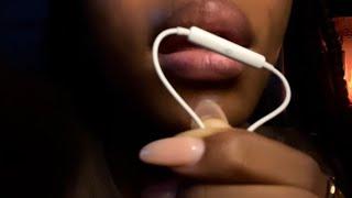 ASMR lo-fi mic nibbling 