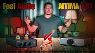 Best Stereo Amplifiers 2024? AIYIMA A07 MAX VS Fosi Audio P3 Tube Preamp