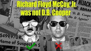 Richard Floyd McCoy, Jr., was not D.B. Cooper