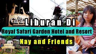 Liburan Di Hotel Royal Safari Garden Puncak Bogor Jawa Barat - Naik Flying Fox - SERU SEKALI!!!!