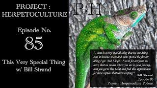 Project: Herpetoculture, Episode No. 85: This Very Special Thing w/ Bill Strand