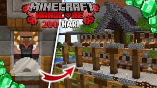 200 Hari Minecraft HARDCORE Super Trading Hall