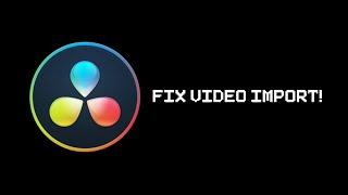 How To Fix Video Import In Davinci Resolve For Linux