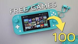 100 Free Games on Nintendo Switch Lite