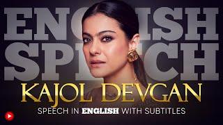 ENGLISH SPEECH | KAJOL DEVGAN: Adopting Clean Habits (English Subtitles)