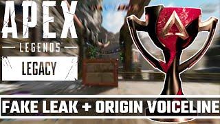 Fake Leak + Origin Voicelines | Apex Legends News #50
