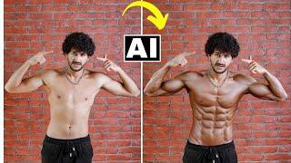 Make Body Muscular Using FREE AI Tool - Pincel AI Tutorial