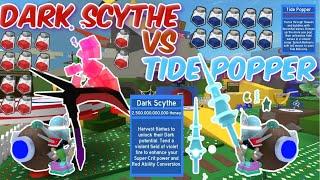 Dark Scythe vs. Tide Popper! | Bee Swarm Simulator