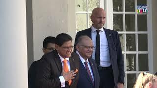 President Santokhi of Suriname visits the Netherlands