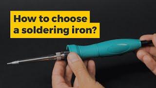 How to Choose a Soldering Iron. Main Types