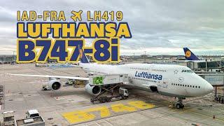 REVIEW | Boeing 747 | Lufthansa Economy Class (IAD to FRA)