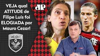 "QUE CARA ESPECIAL! Eu NÃO ME LEMBRO de algo tão..." VEJA por que Mauro Cezar ELOGIOU Filipe Luís!