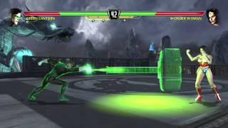 Mortal Kombat vs DC Universe - Arcade mode as Green Lantern