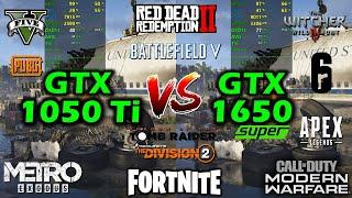 GTX 1050 Ti vs GTX 1650 Super | 12 Games Tested - Side by Side + Benchmarks