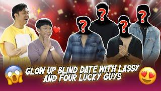 GLOW UP BLIND DATE WITH LASSY AND FOUR LUCKY GUYS | CHAD KINIS VLOGS