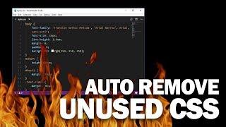 How to Scan and Remove Unused CSS Properties | PurgeCSS Tutorial