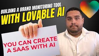 Building a brand monitoring tool, similar to X's new Radar feature in Lovable AI