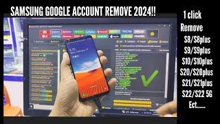 All Samsung Frp Bypass Android 11/12/13 Samsung S9-S9 Plus Google Account Remove 1click -Unlock Tool