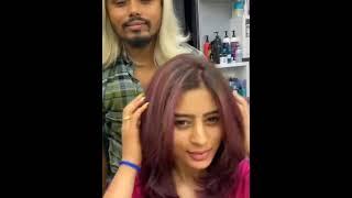 Sexy Hot ️ | Ankita Dave 10 Min Video From Blonde to Burgundy Hair Latest Video Leaked