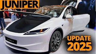 NEW 2025 Tesla Model Y Juniper - Elon Musk LEAKED 4 SHOCKING Features You Need To Know!